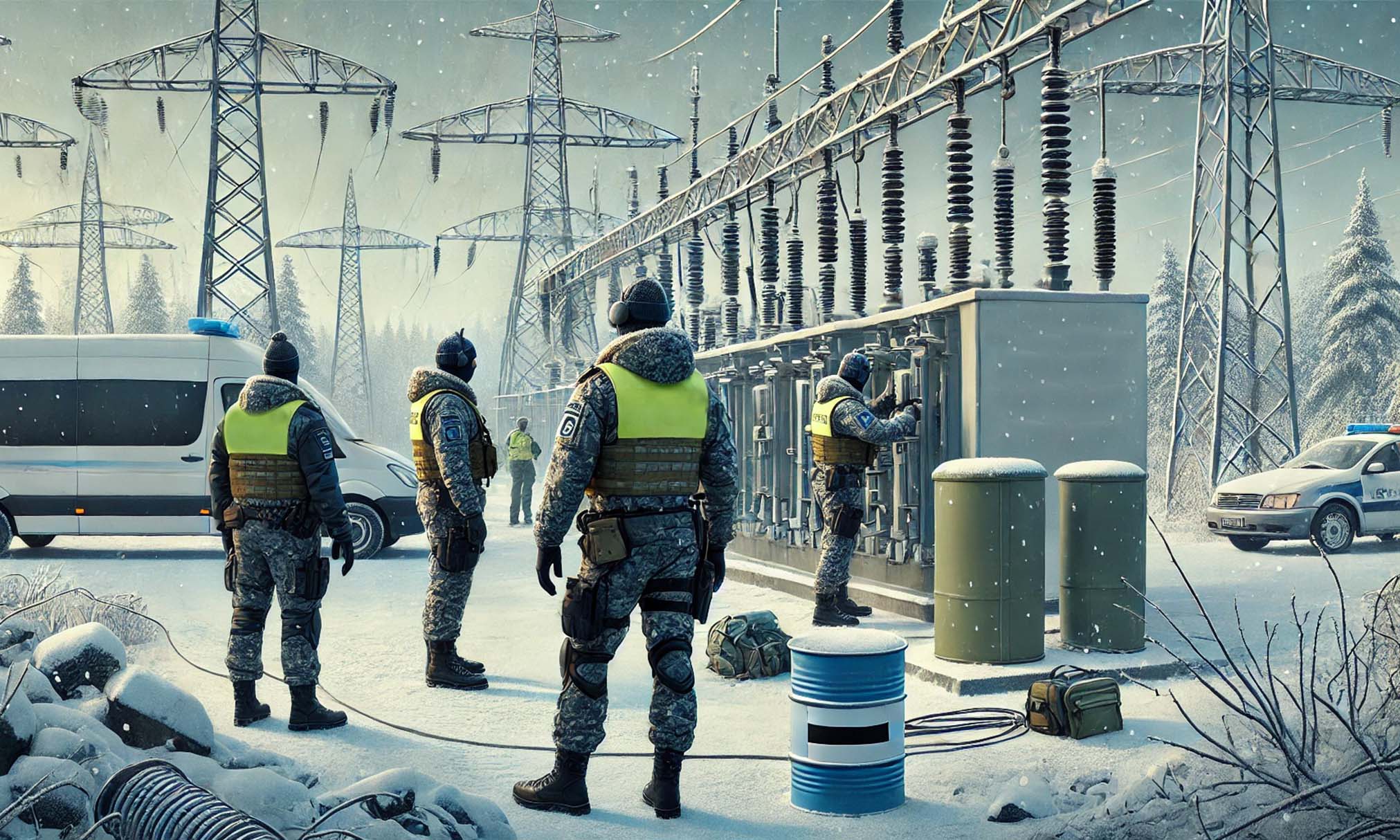 Politsei ja kaitseliit aitavad tagada energiaobjektide turvalisust